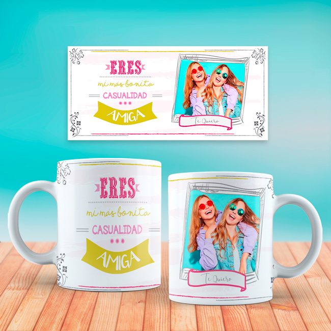 tazas dia del amigo