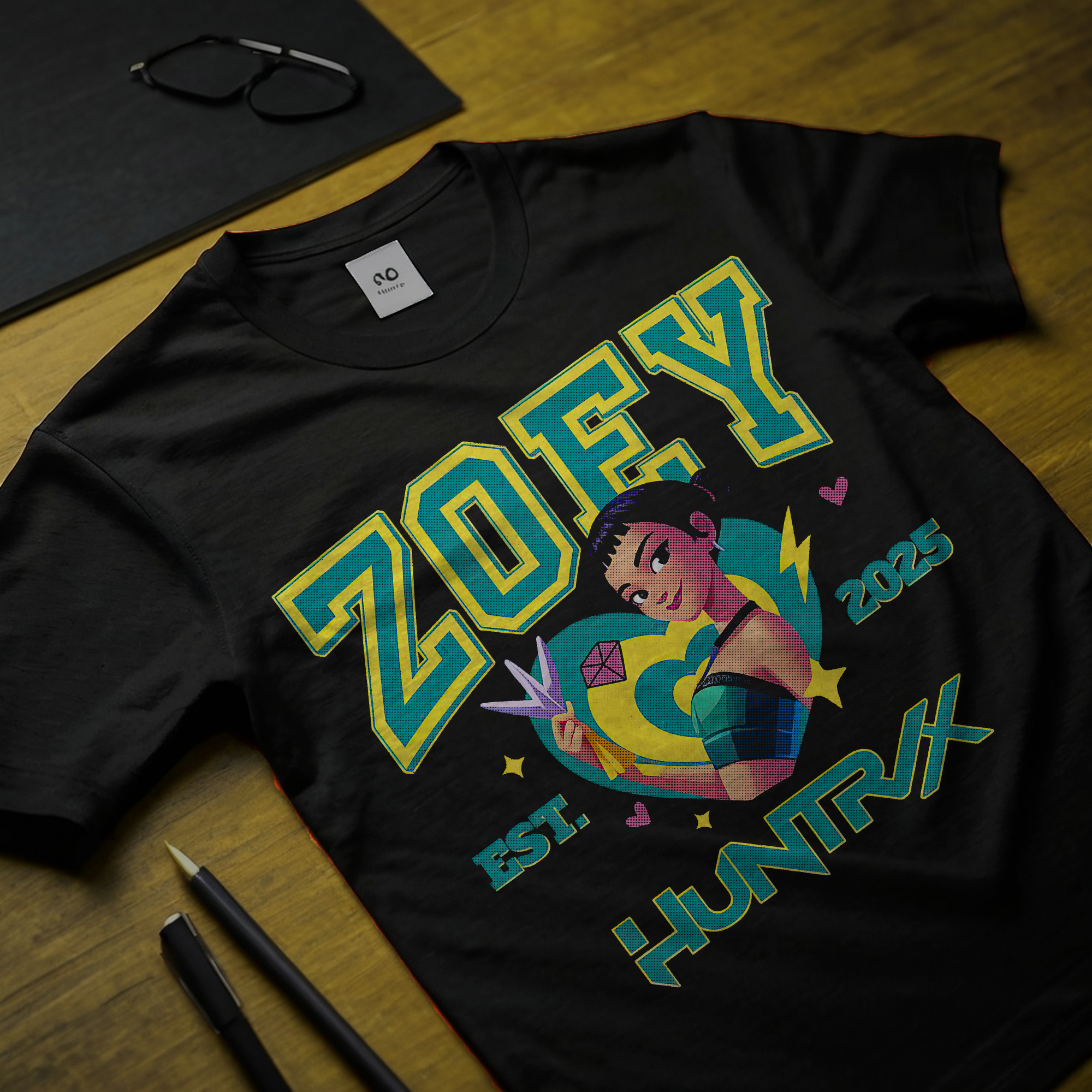 CAMISETAS HUNTRIX GUERRERAS K-POP · foto 4