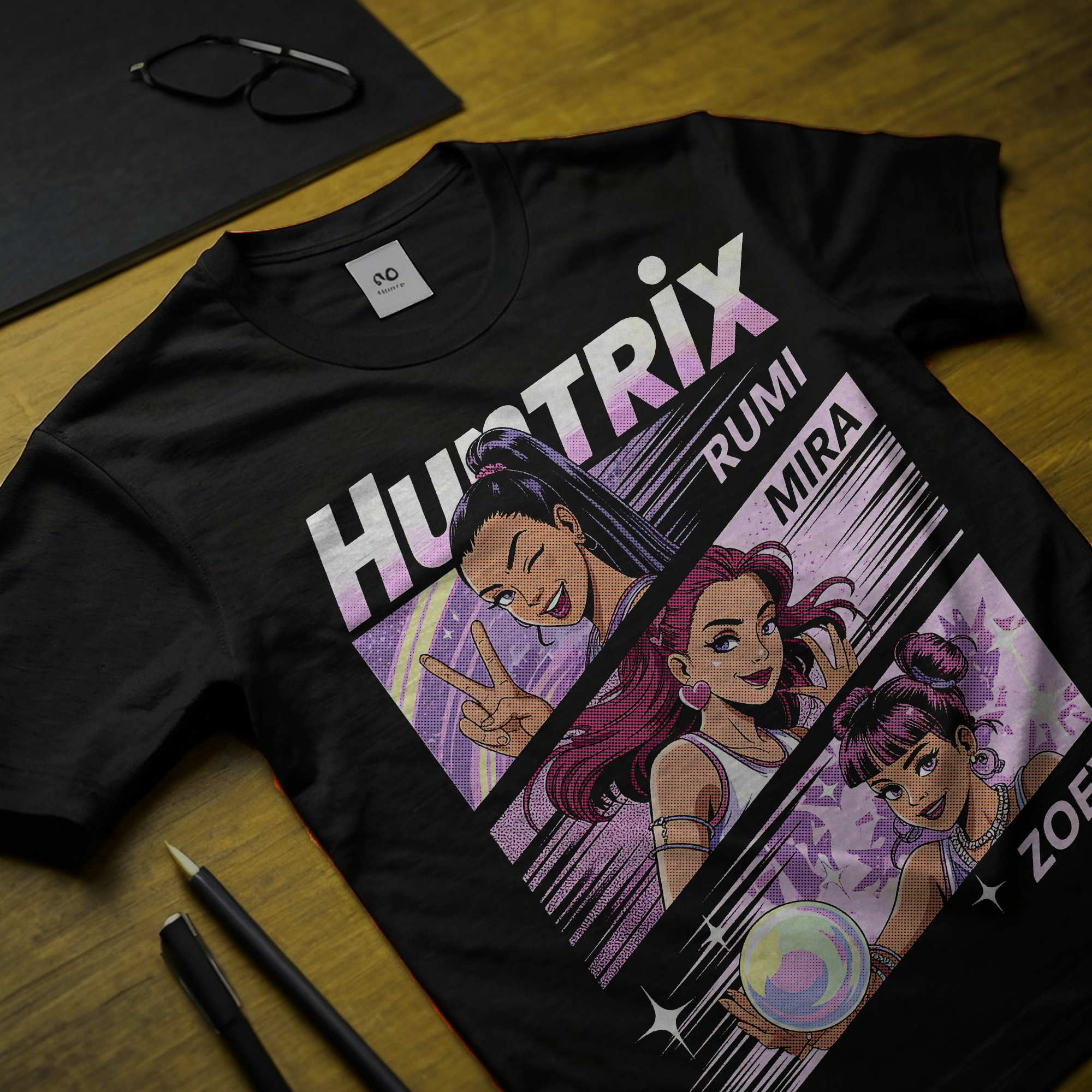 CAMISETAS HUNTRIX GUERRERAS K-POP · foto 8