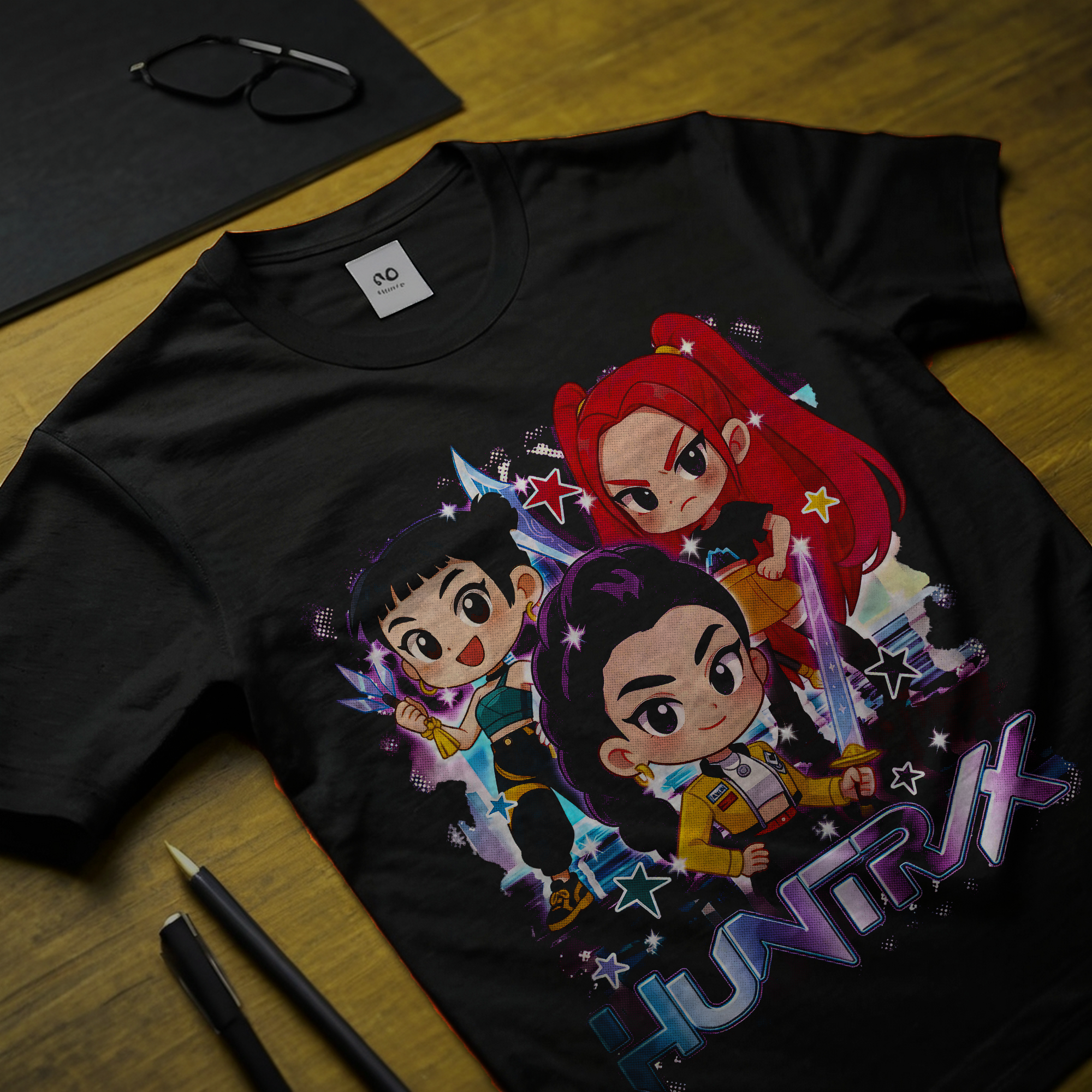CAMISETAS HUNTRIX GUERRERAS K-POP · foto 3