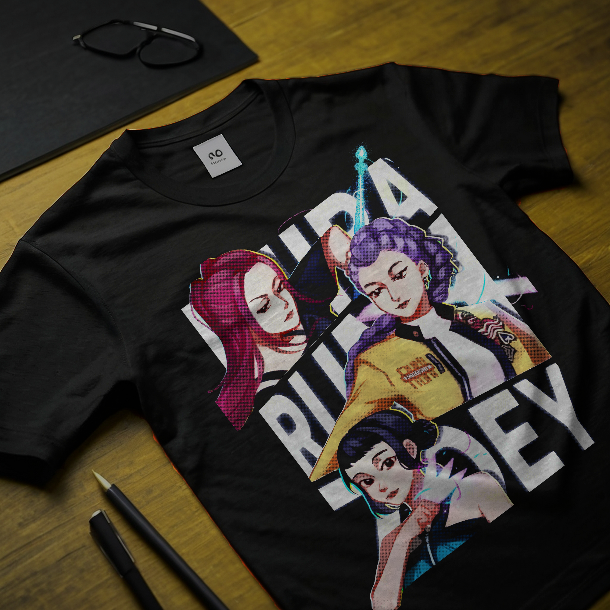 CAMISETAS HUNTRIX GUERRERAS K-POP · foto 9