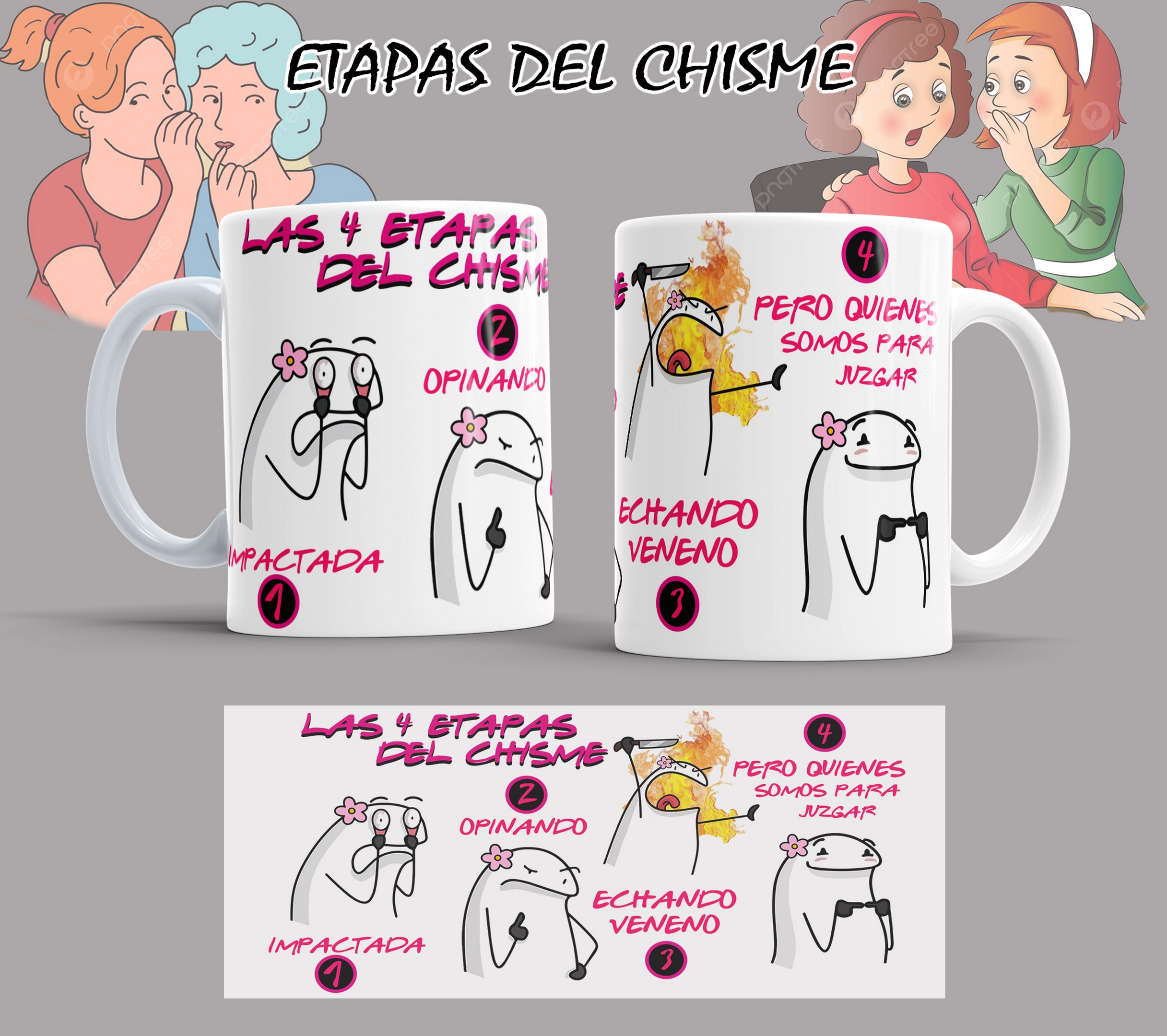 TAZA ETAPAS DEL CHISME · foto 3