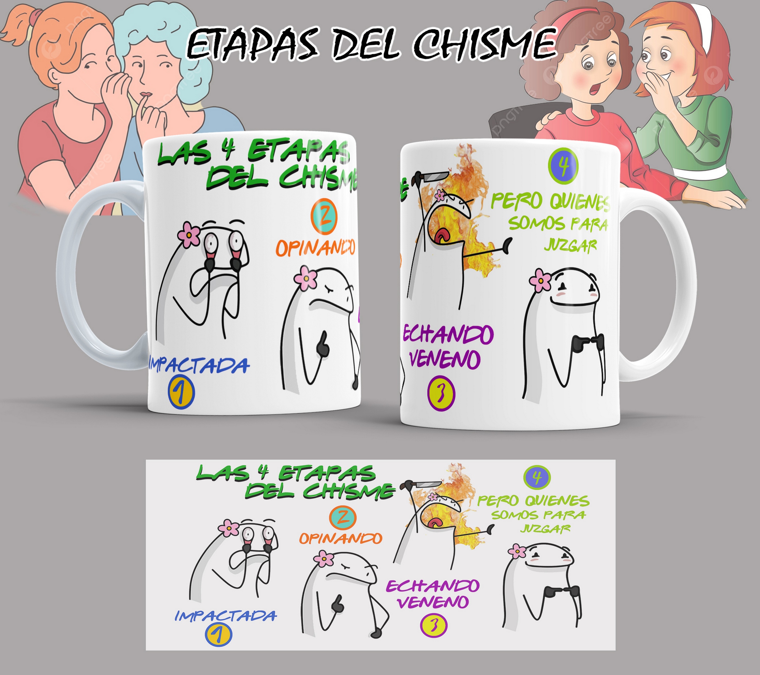 TAZA ETAPAS DEL CHISME · foto 4