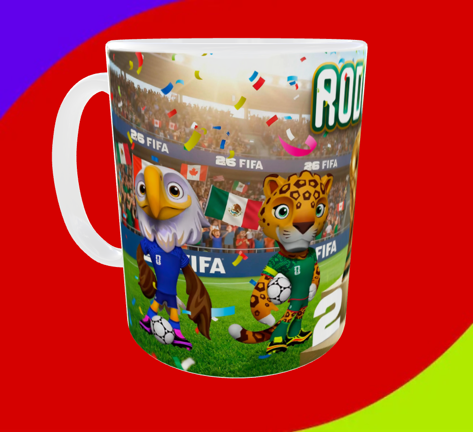 TAZAS MASCOTAS MUNDIAL · foto 2
