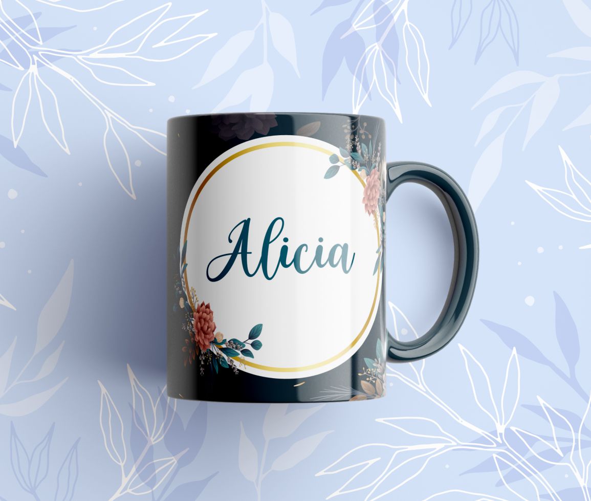 TAZAS FLORALES NOMBRES · foto 14