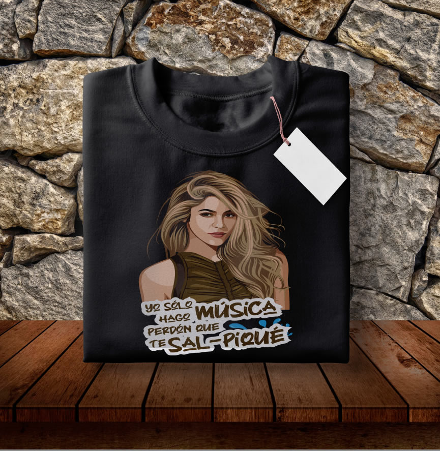 remeraas shakira · foto 2