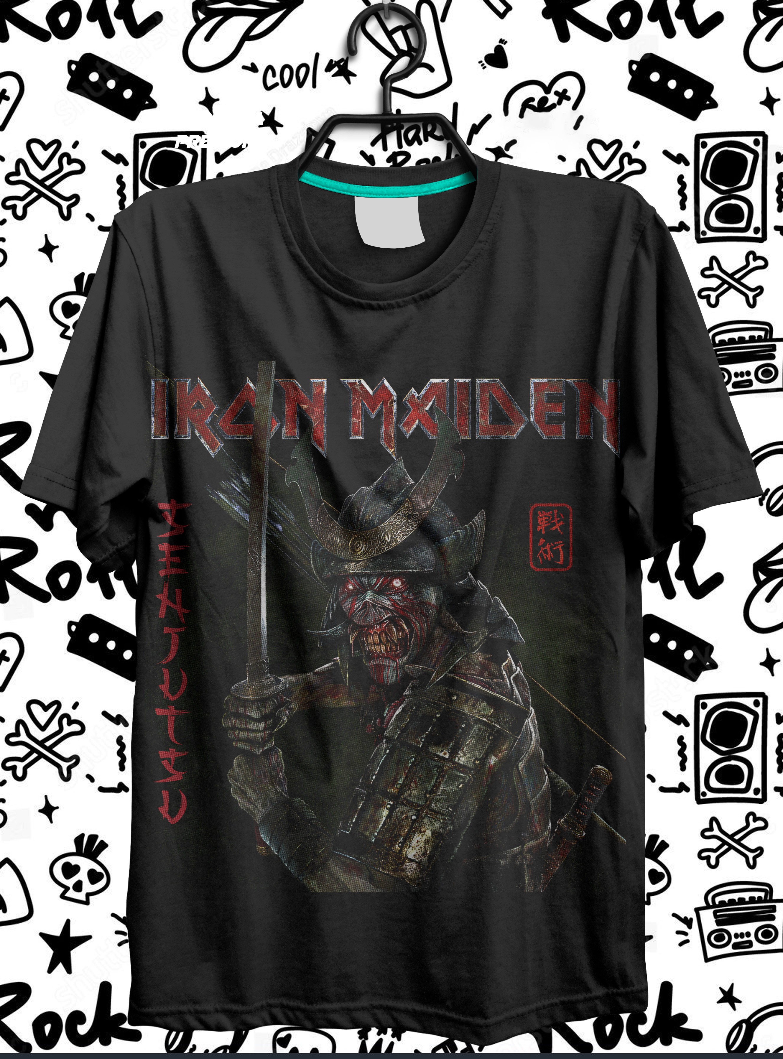 camiseta rock